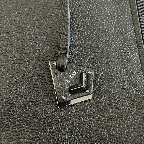 Botkier SoHo Black Pebbled Leather Tote - Picture 3 of 7